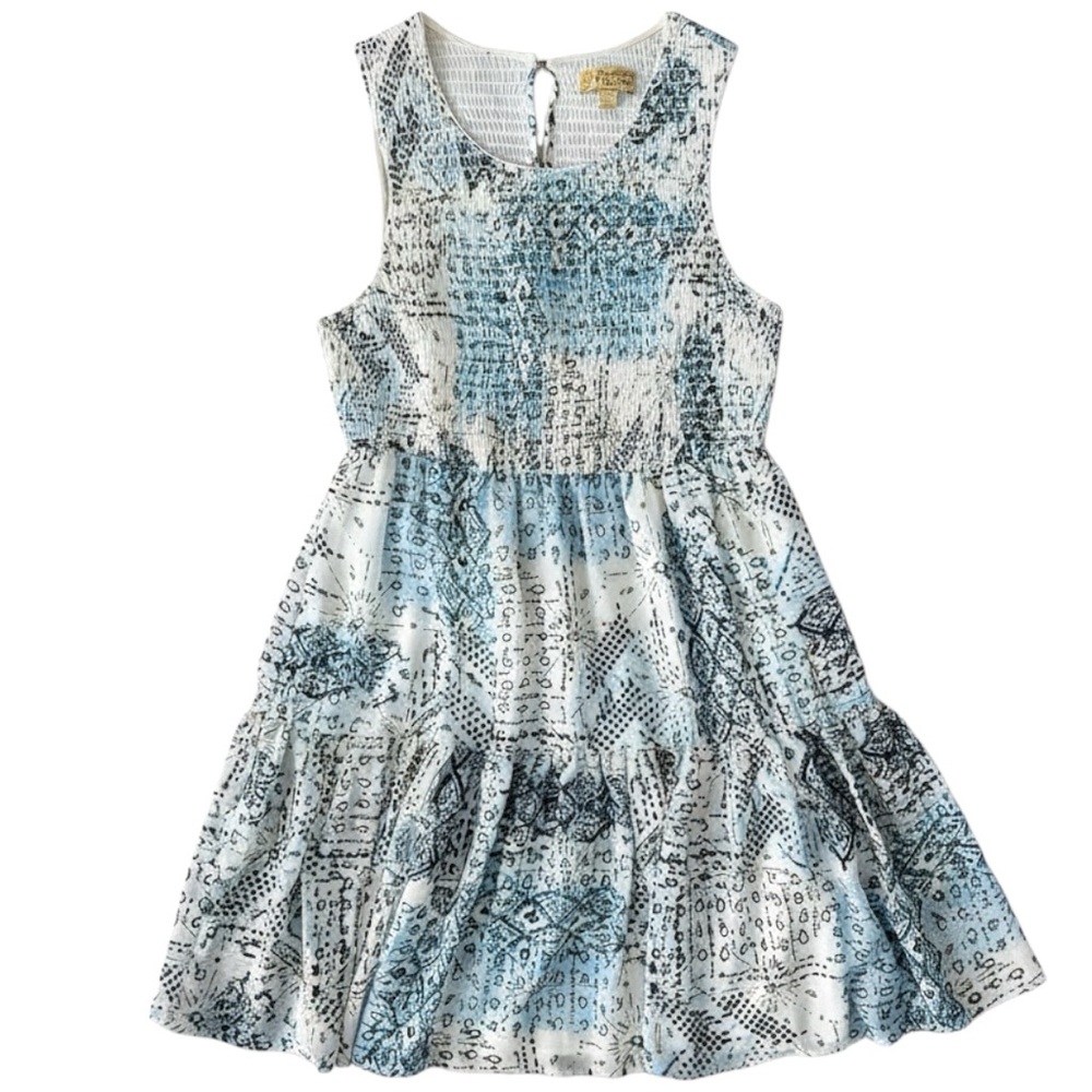 Princess Vera Wang Women's Baby Doll Smocked Lined Dress
